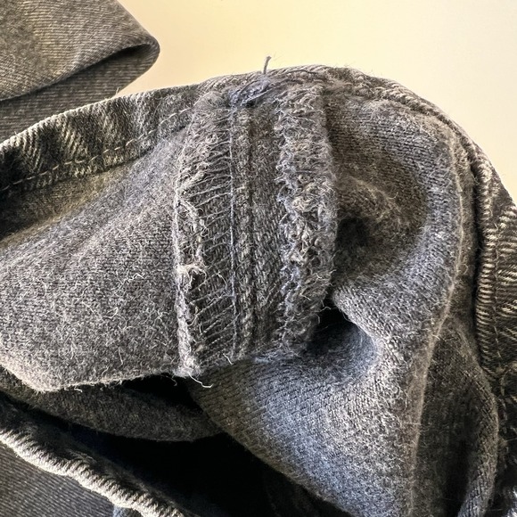 Vintage Levis 501 Jeans Womens Black W30 L33 Made In USA Button Fly Denim 90s - Picture 14 of 15